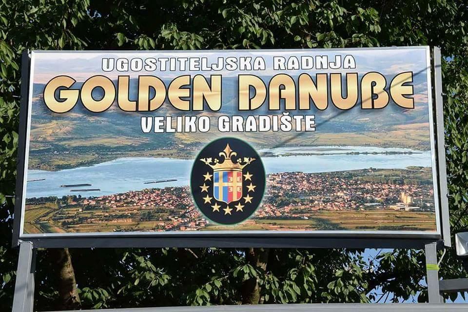 Golden Danube Panzió Veliko Gradište Kültér fotó